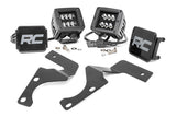 Toyota 2-inch LED Lower Windshield Ditch Kit (10-20 4-Runner | Black-Series w/ Flood Beam)