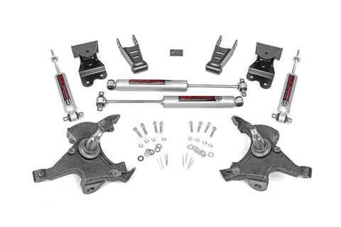 2in / 4in Lowering Kit (88-98 GM 1500 PU)
