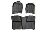 GM Heavy Duty Floor Mats [Front/Rear] - (07-13 Silverado / Sierra | 07-14 HD | Ext. Cab | Bucket Seats)