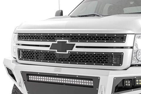 Chevy Mesh Grille (11-14 Silverado HD)