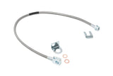 Jeep Front Stainless Steel Brake Lines | 4-6in (TJ/YJ/XJ)