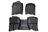 GM Heavy Duty Floor Mats [Front/Rear] - (07-13 Silverado / Sierra | 07-14 HD | Ext. Cab | Bucket Seats)