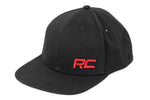 Rough Country Flat Bill Hat - Black
