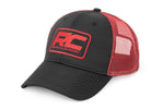 Rough Country Mesh Hat - Black & Red